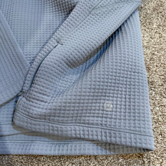 Lululemon Waffle-Knit Funnel-Neck Long-Sleeve Shirt Sweater size 6 Outdoor - Picture 8 of 8